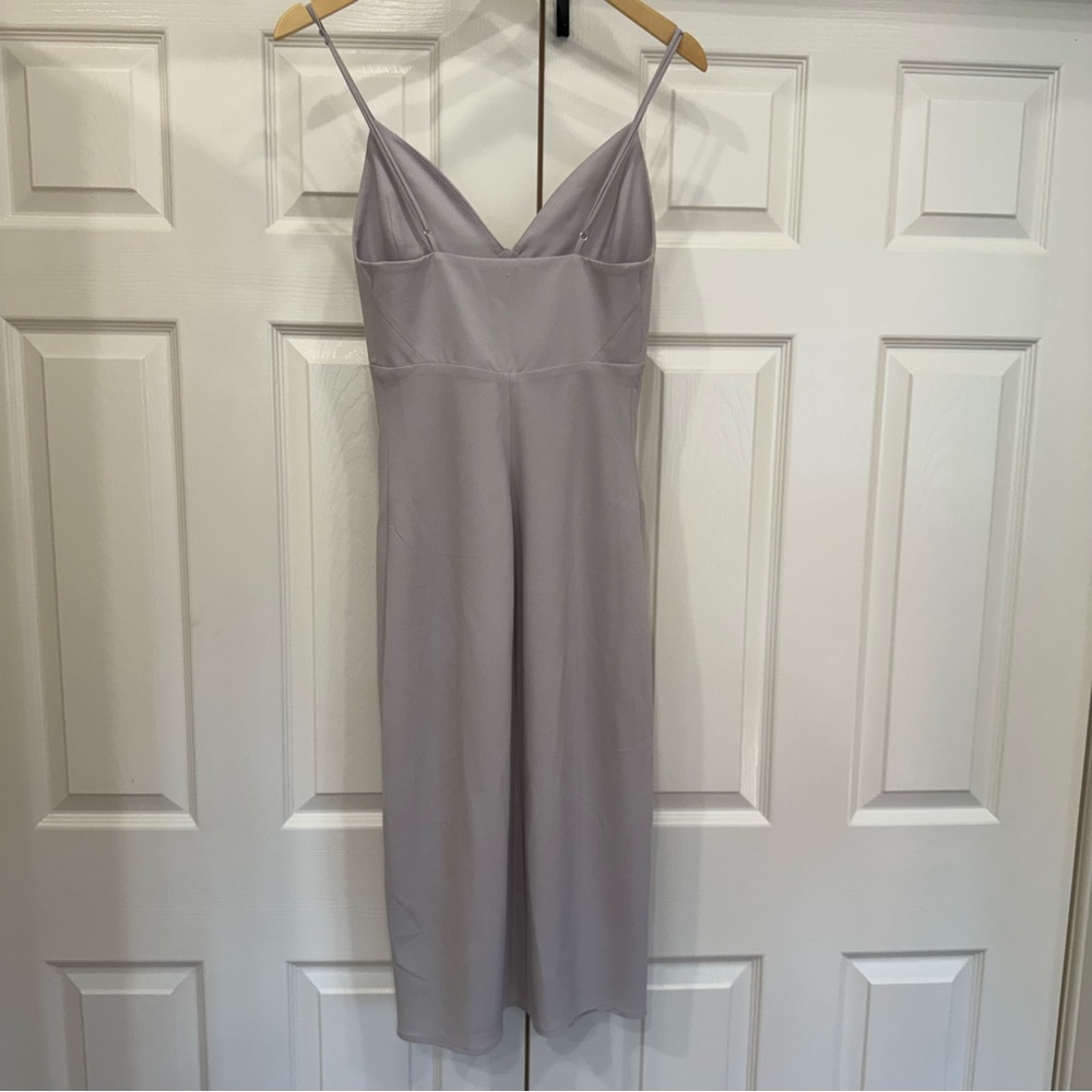 Park & Fifth Dove Gray Dress - Picture 4 of 5